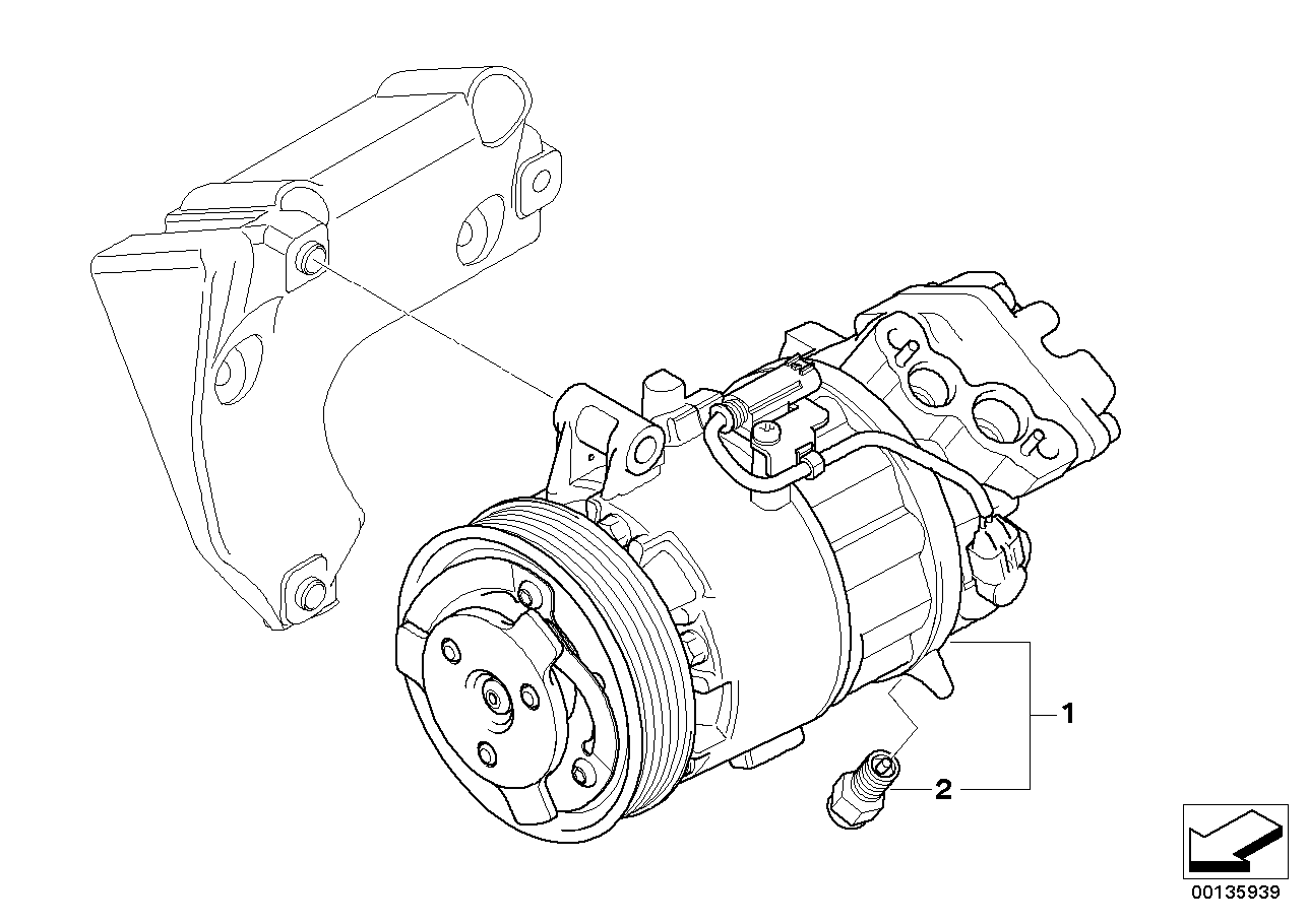 BMW 64529182794 - Kompressori, ilmastointilaite inparts.fi