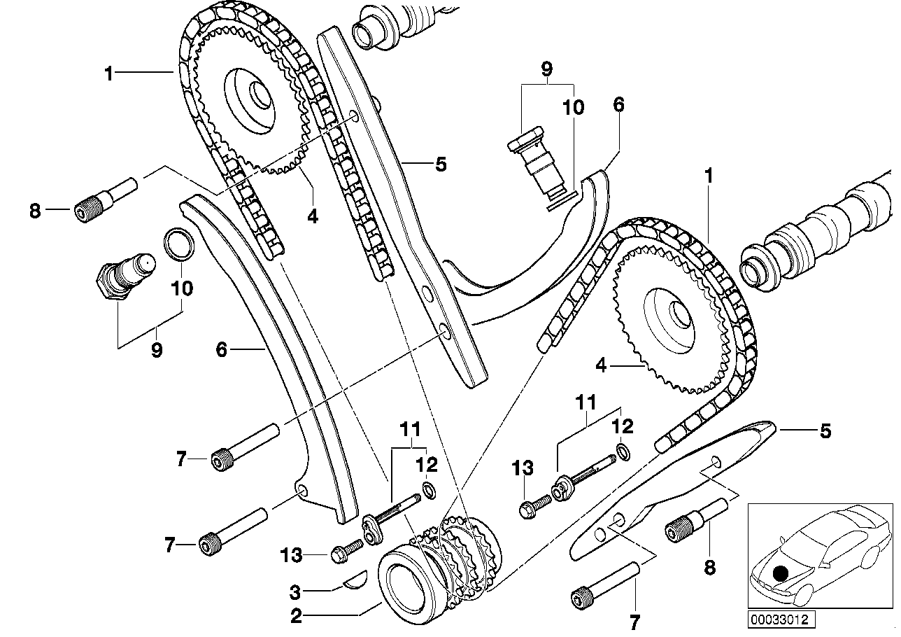 BMW 07 11 9 963 354 - Tiiviste, öljynlaskutulppa inparts.fi