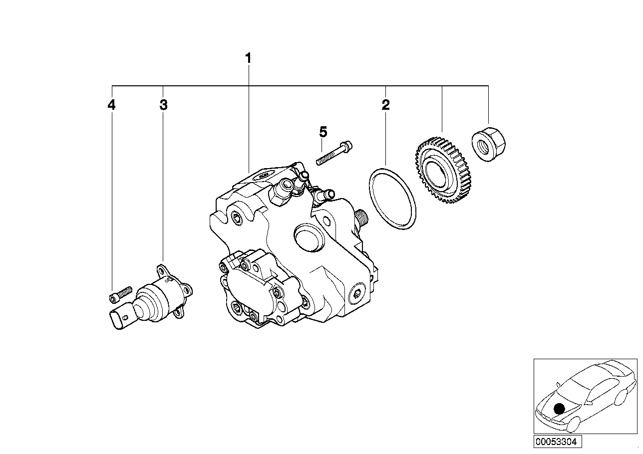 BMW 13 51 2 248 485 - Tiivisterengas inparts.fi