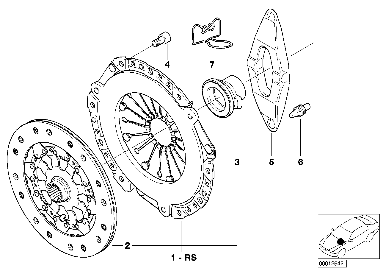 BMW 21 21 1 223 571 - Kytkinpaketti inparts.fi