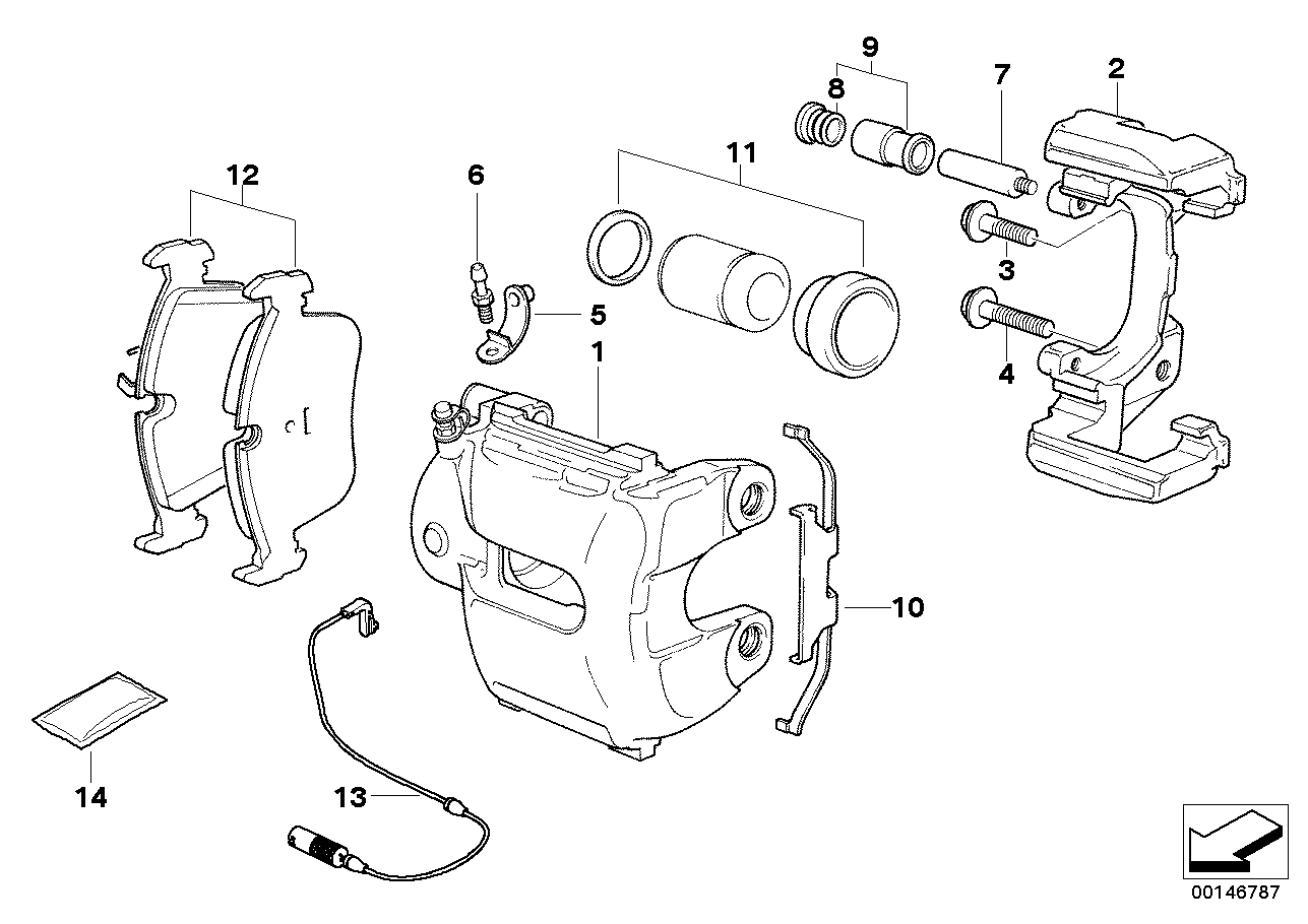 BMW 34116774258 - Jarrupala, levyjarru inparts.fi