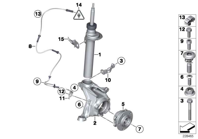 BMW 31 31 6 796 409 - Iskunvaimennin inparts.fi