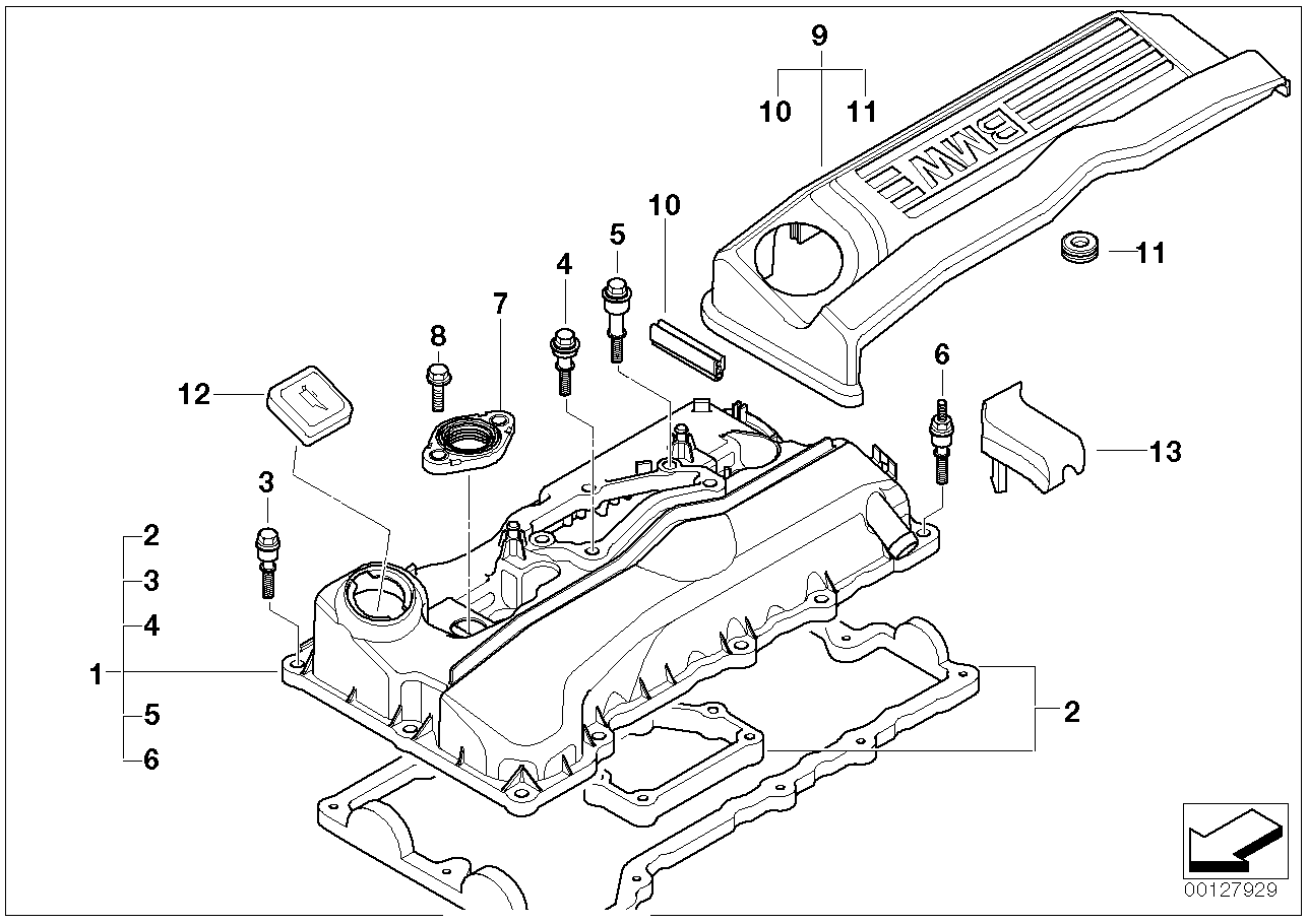 BMW 11 12 8 655 331 - Korkki inparts.fi