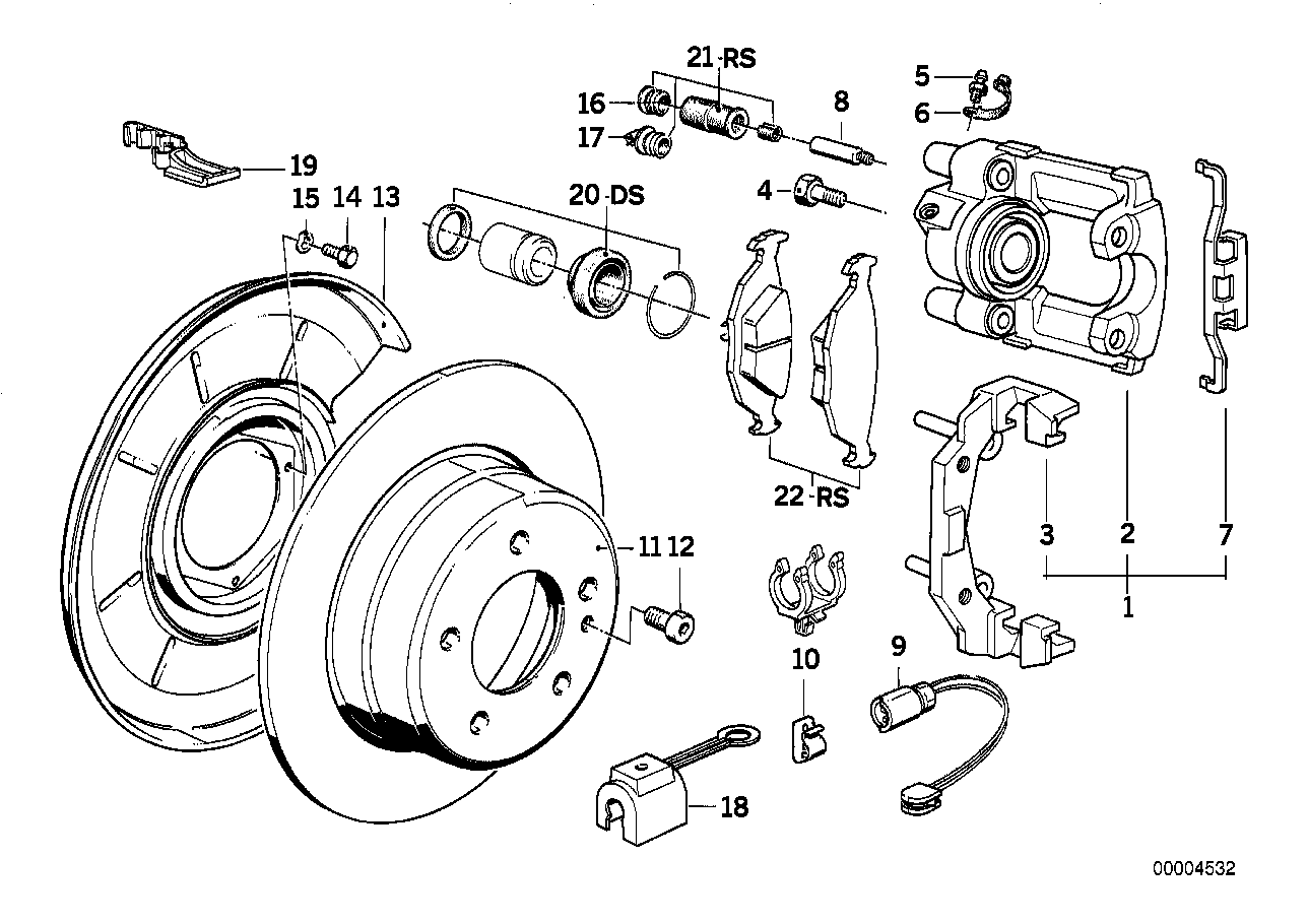 BMW 34111123072 - Ruuvi, jarrulevy inparts.fi