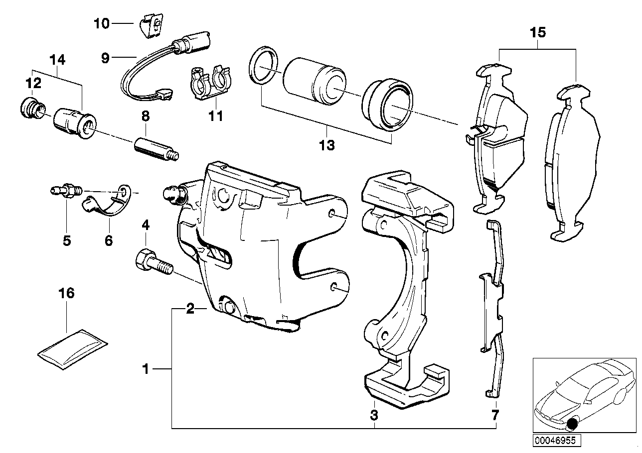 BMW 34 11 1 160 363 - Jarrusatula inparts.fi