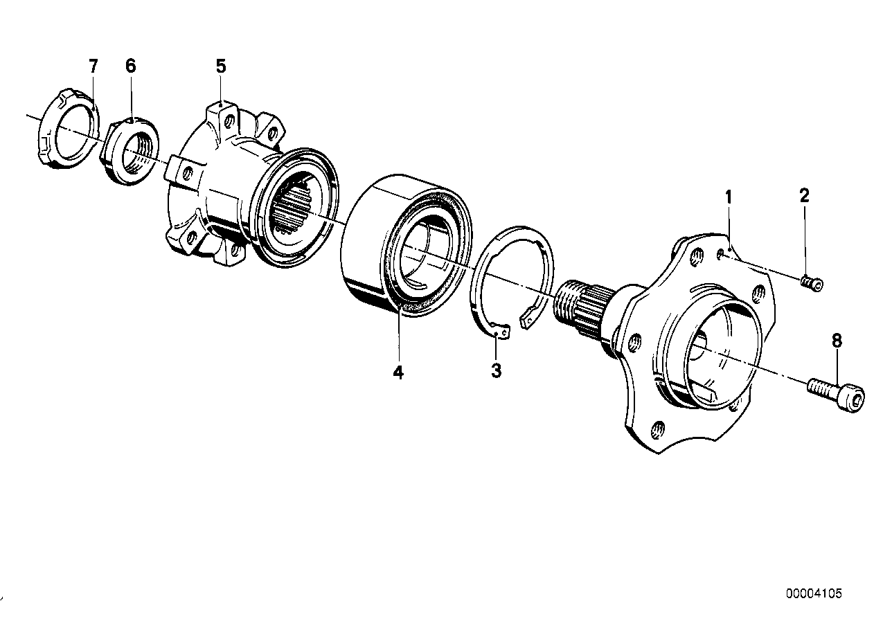 Skoda 07119934749 - Pyöränlaakerisarja inparts.fi