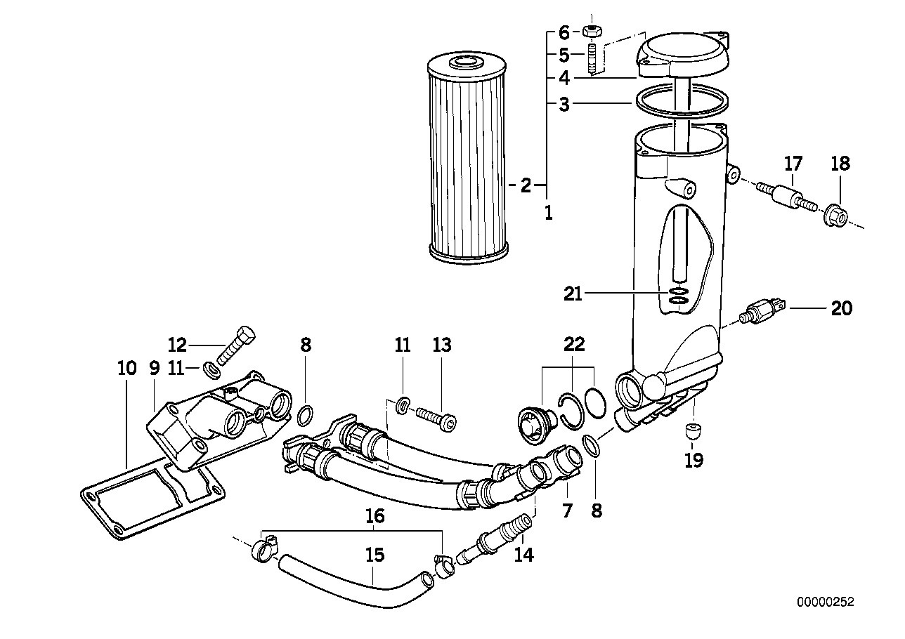 BMW 11 42 9 064 276 - Öljynsuodatin inparts.fi