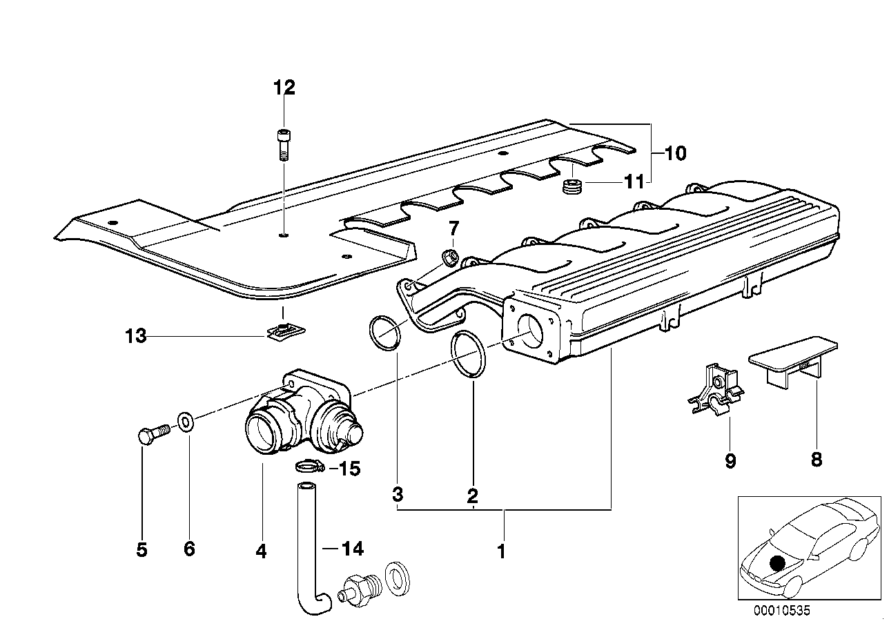 BMW 11 71 2 248 139 - Venttiili, pakokaasun kierrätys inparts.fi