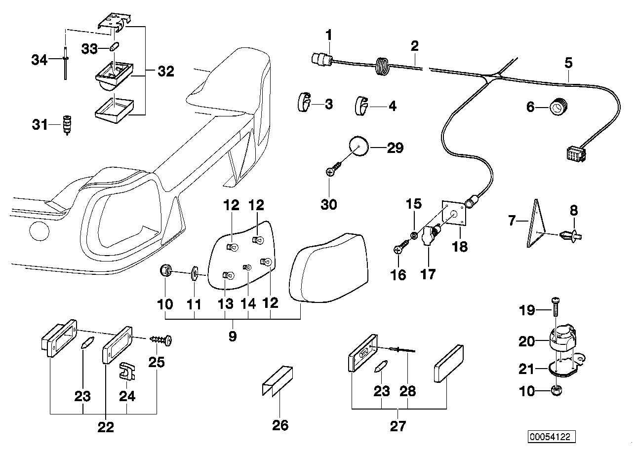 VW 07119978384 - Polttimo, takavalo inparts.fi