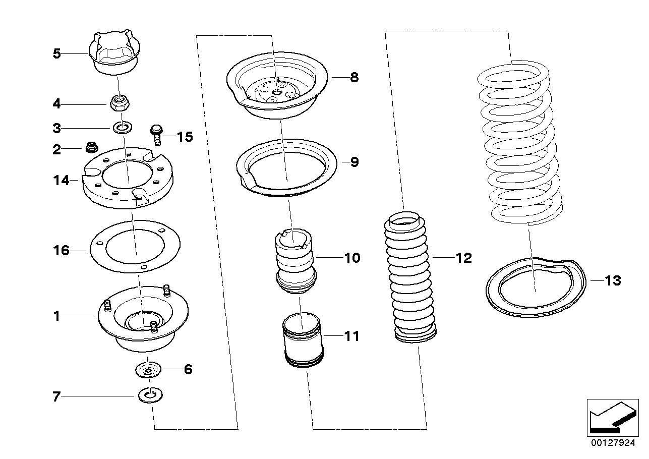 BMW 31 33 6 779 613 - Jousijalan tukilaakeri inparts.fi