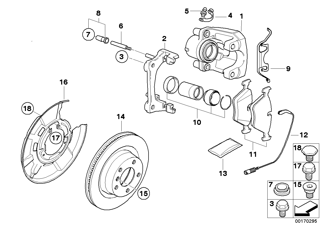 BMW 34216855007 - Jarrulevy inparts.fi