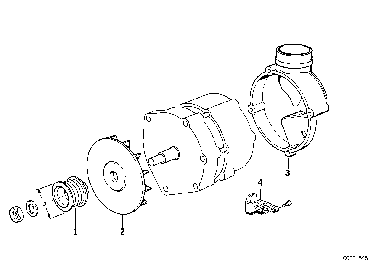 BMW 12 31 1 748 607 - Jänniteensäädin inparts.fi