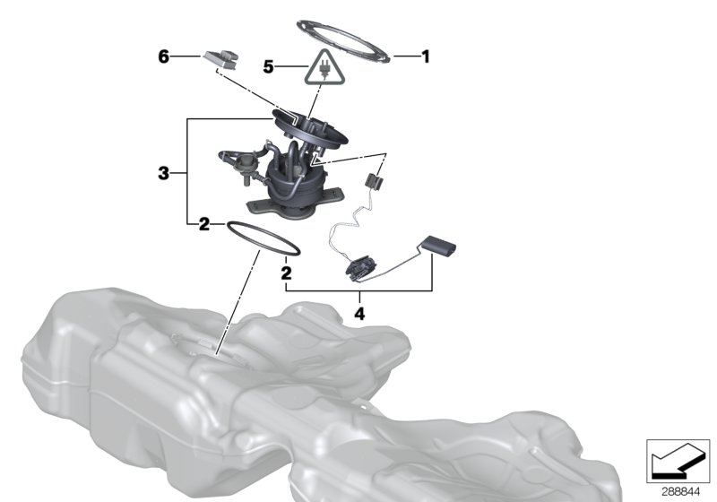 BMW 16 11 7 260 640 - Polttoaineen syöttömoduuli inparts.fi