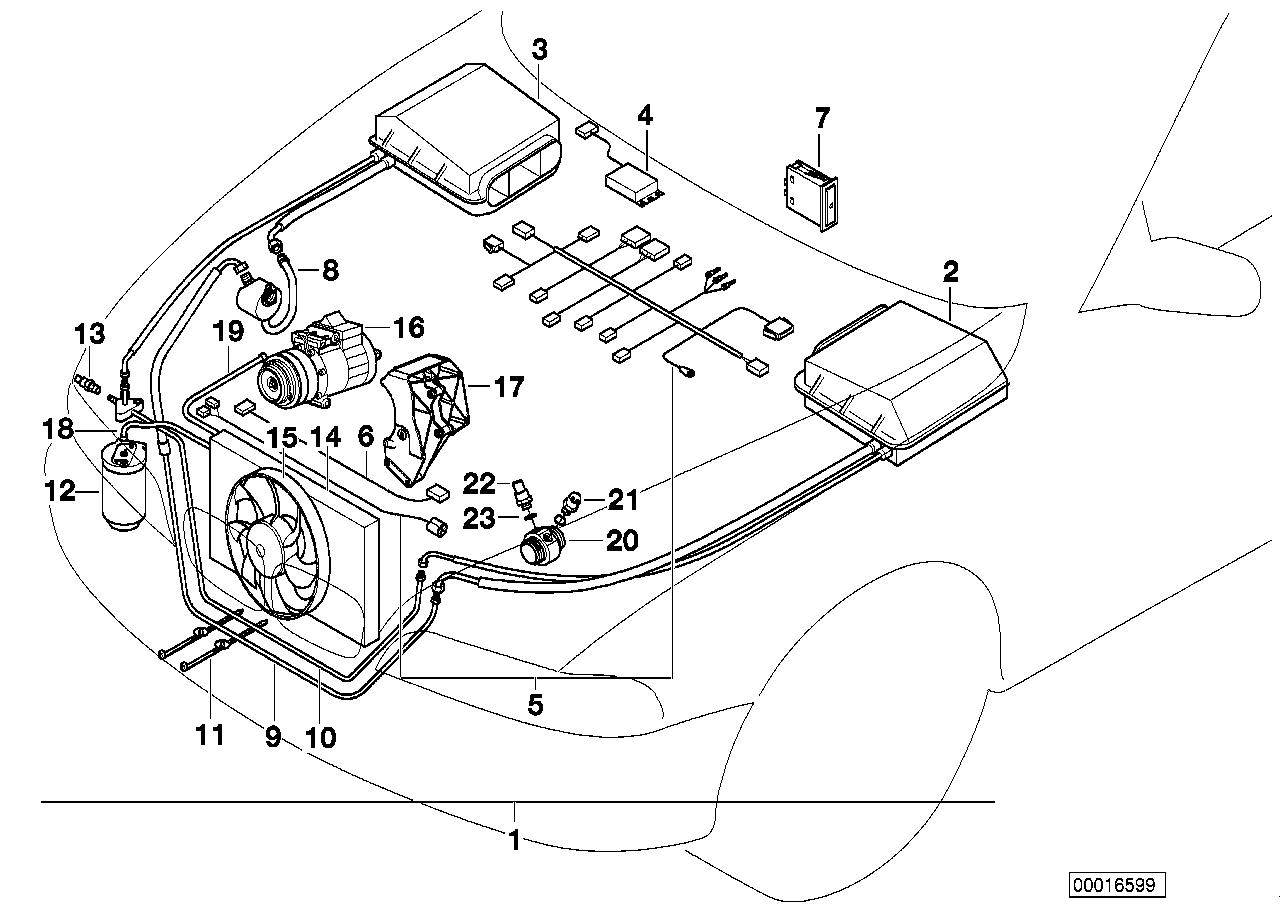 BMW 64 53 8 372 985 - Kuivain, ilmastointilaite inparts.fi