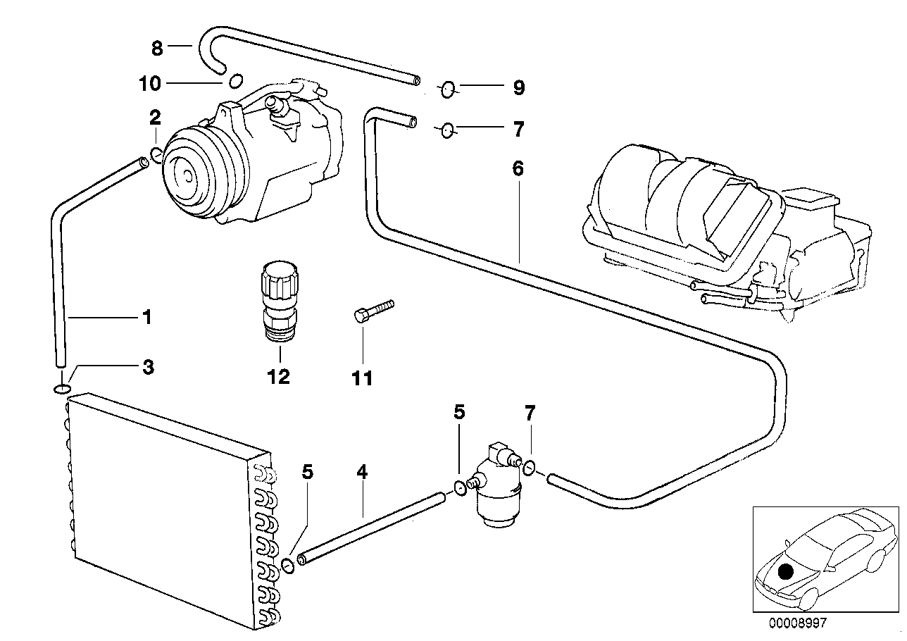 BMW 64508363041 - Tiiviste, öljynlaskutulppa inparts.fi