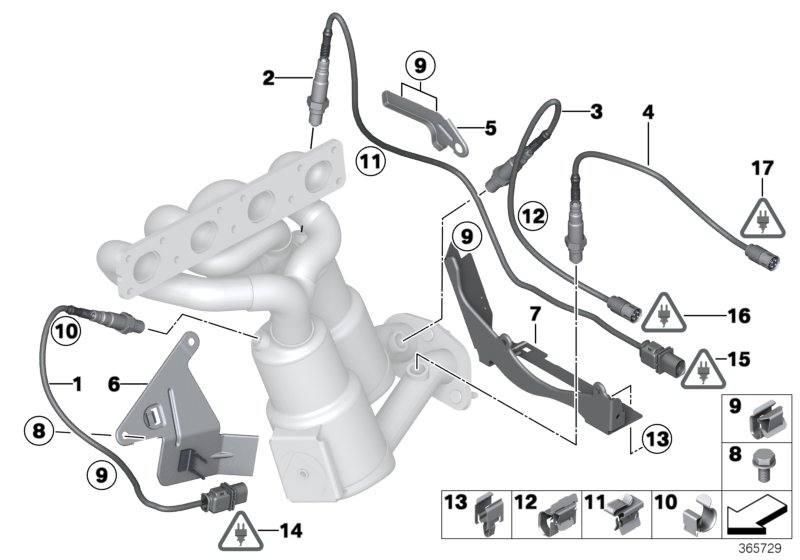 BMW 11787570104 - Lambdatunnistin inparts.fi