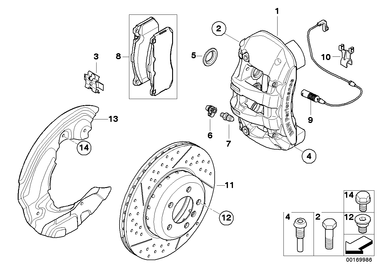 BMW 34 11 6 786 741 - Jarrusatula inparts.fi