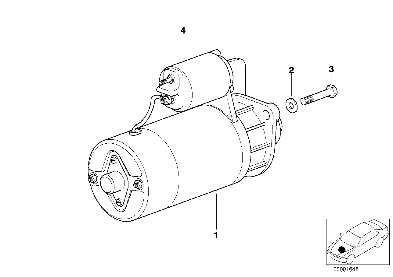 BMW 12 41 2 247 063 - Käynnistinmoottori inparts.fi