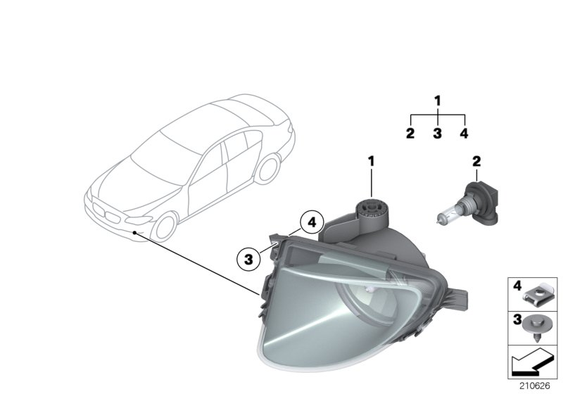 BMW 63177216885 - Sumuvalo inparts.fi