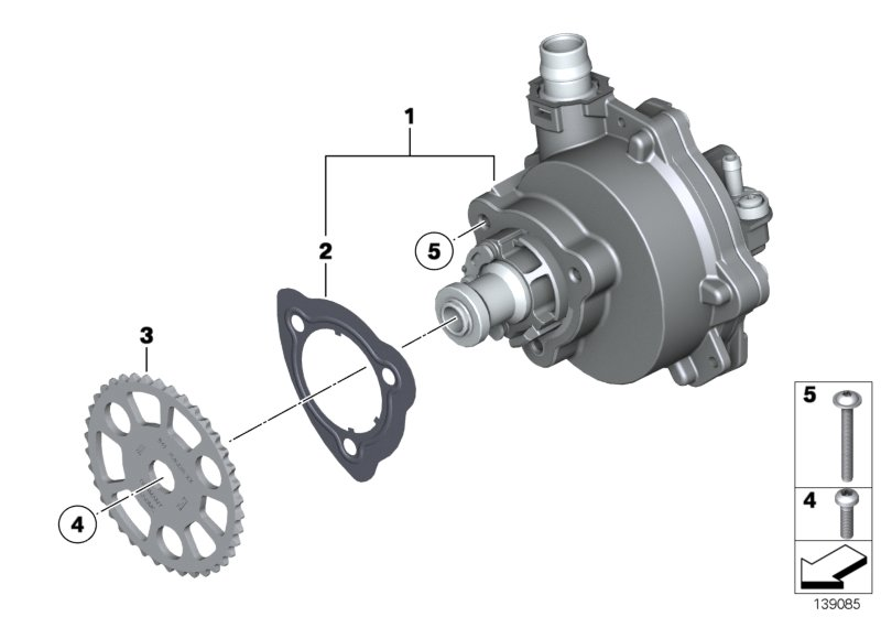 BMW 11 66 7 558 344 - Alipainepumppu, jarrujärjestelmä inparts.fi