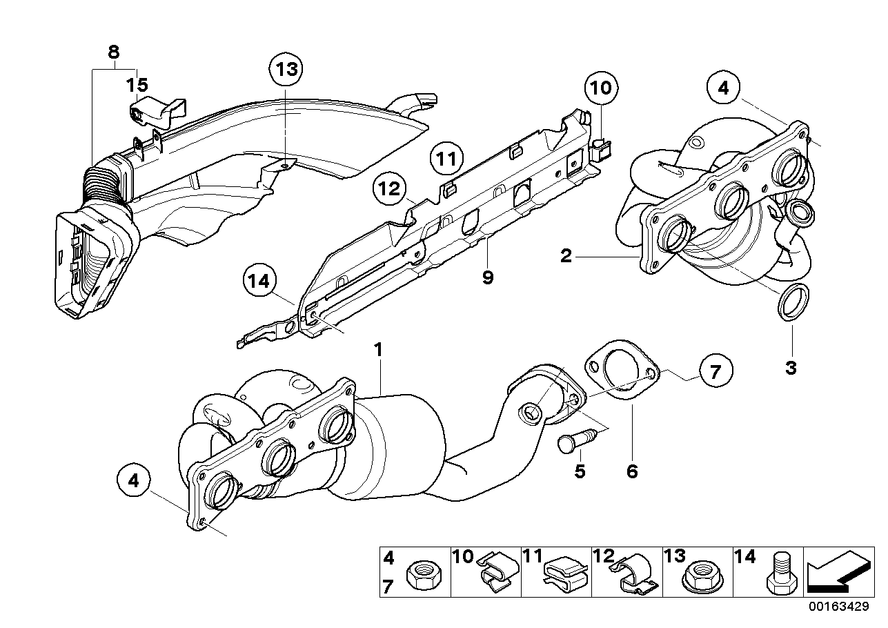 BMW 18407560715 - Katalysaattori inparts.fi