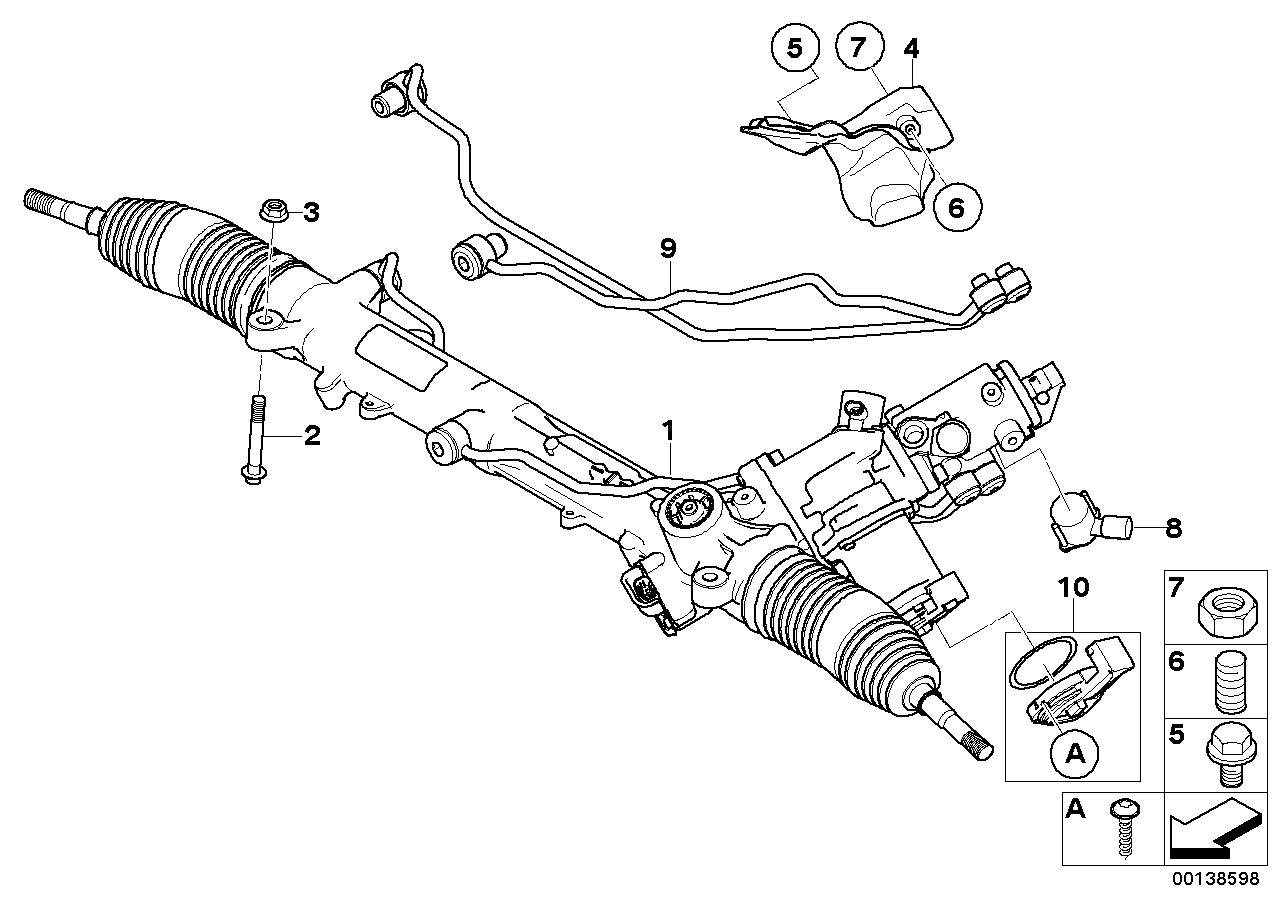 BMW 32 10 6 794 411 - Ohjausvaihde inparts.fi