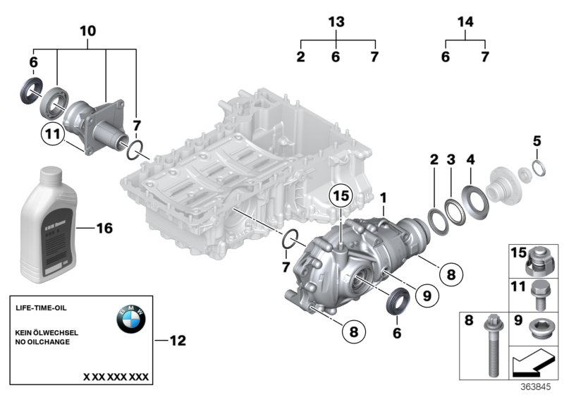 BMW 31507516066 - Laakeri, vetoakseli inparts.fi