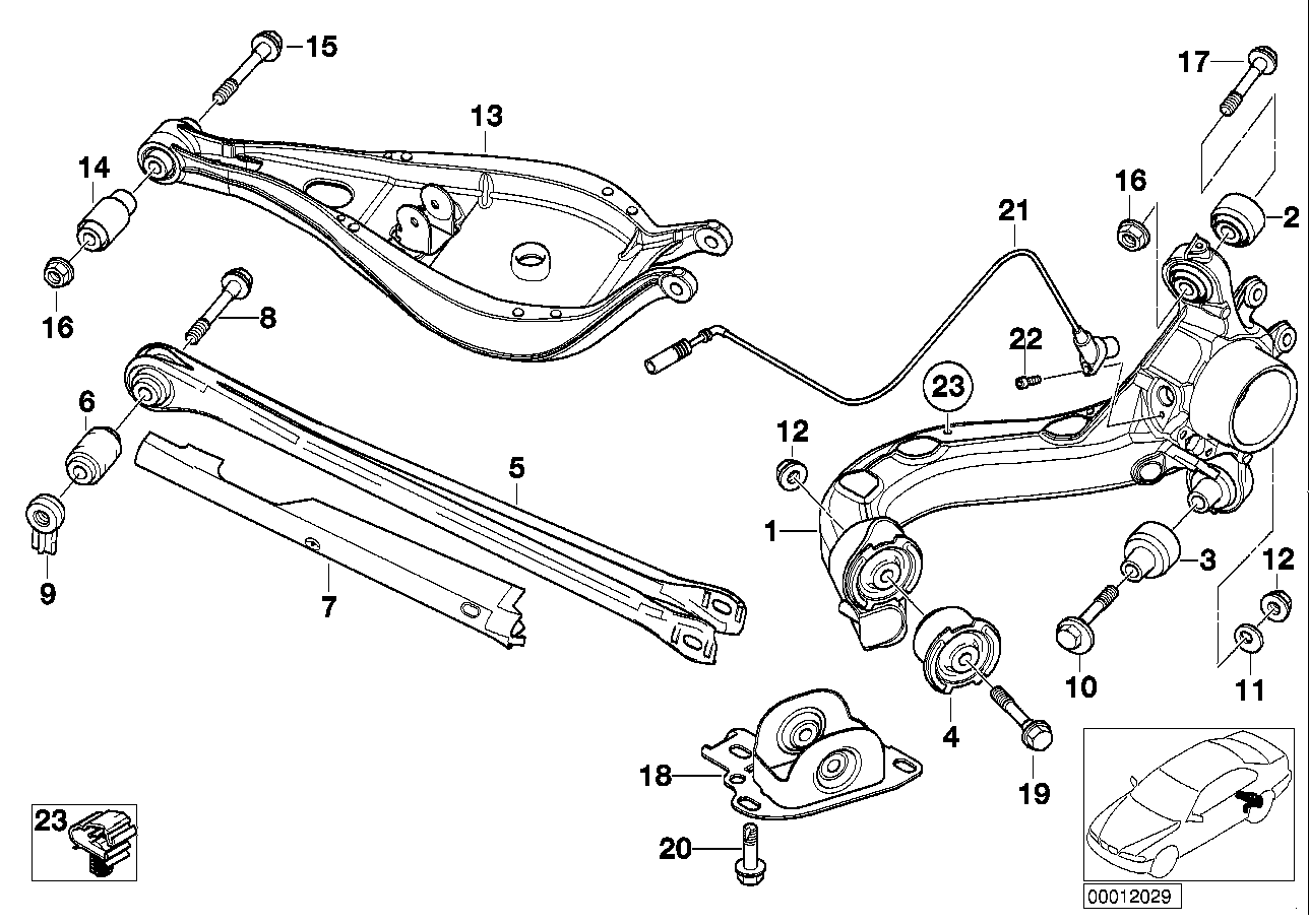 BMW 33 32 6 770 824 - Tukivarren hela inparts.fi