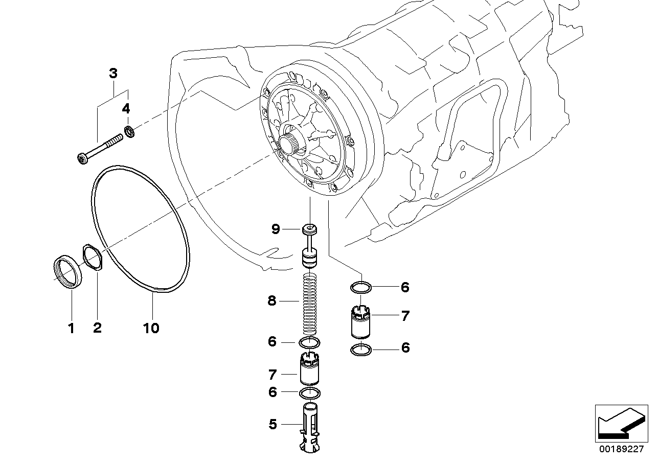 BMW 24201423387 - Tiiviste, imusarja inparts.fi