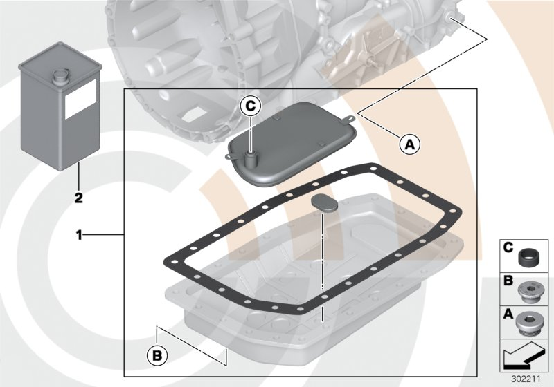 BMW 24 15 2 333 915 - Hydrauliikkasuodatin, automaattivaihteisto inparts.fi