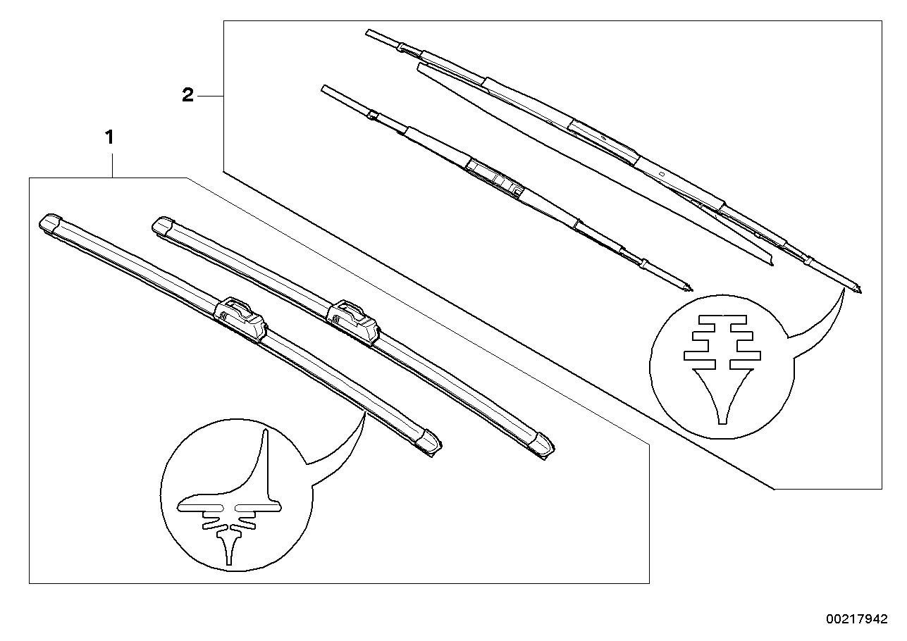 BMW 61 61 0 037 009 - Pyyhkijänsulka inparts.fi