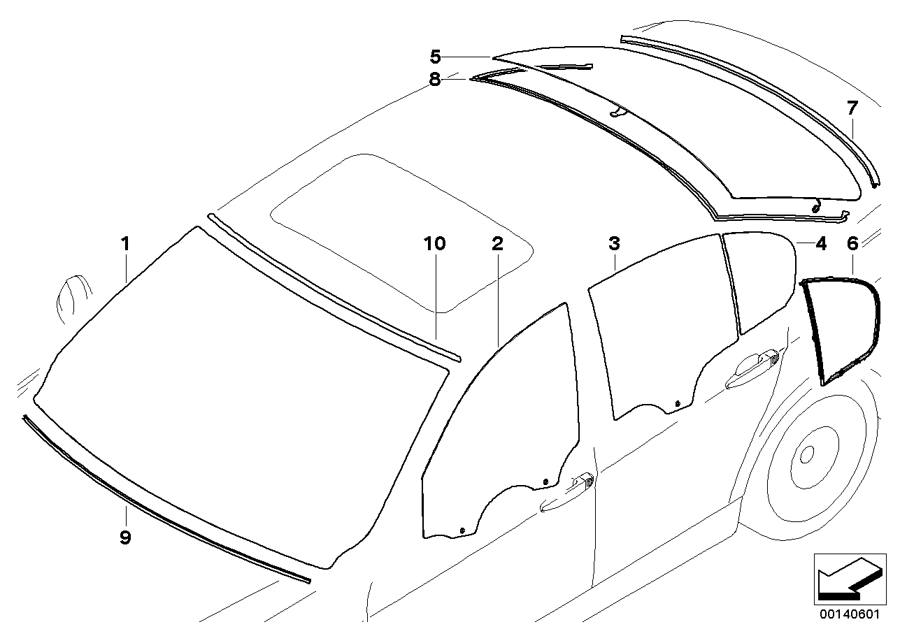 BMW 51317138639 - Takalasi inparts.fi