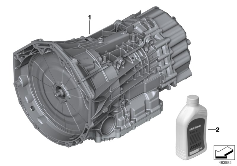 BMW 83222446673 - Automaattivaihteistoöljy inparts.fi