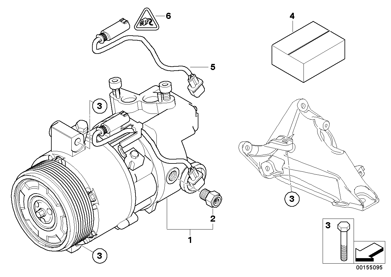 BMW 64 52 6 987 766 - Kompressori, ilmastointilaite inparts.fi