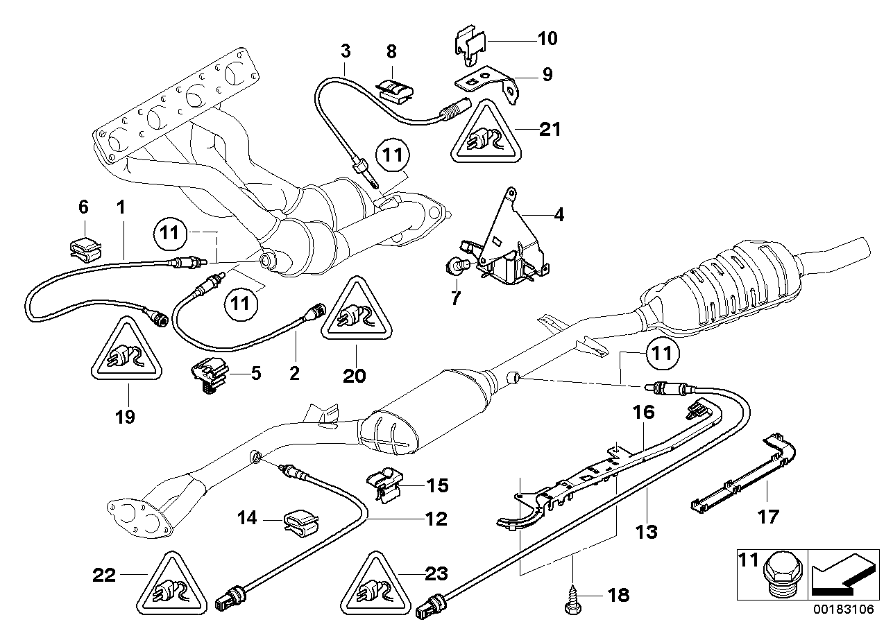 BMW 11 78 7 512 975 - Lambdatunnistin inparts.fi