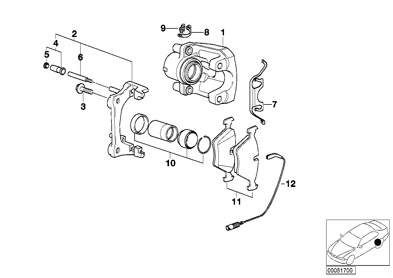 BMW 34216761239 - Jarrupala, levyjarru inparts.fi