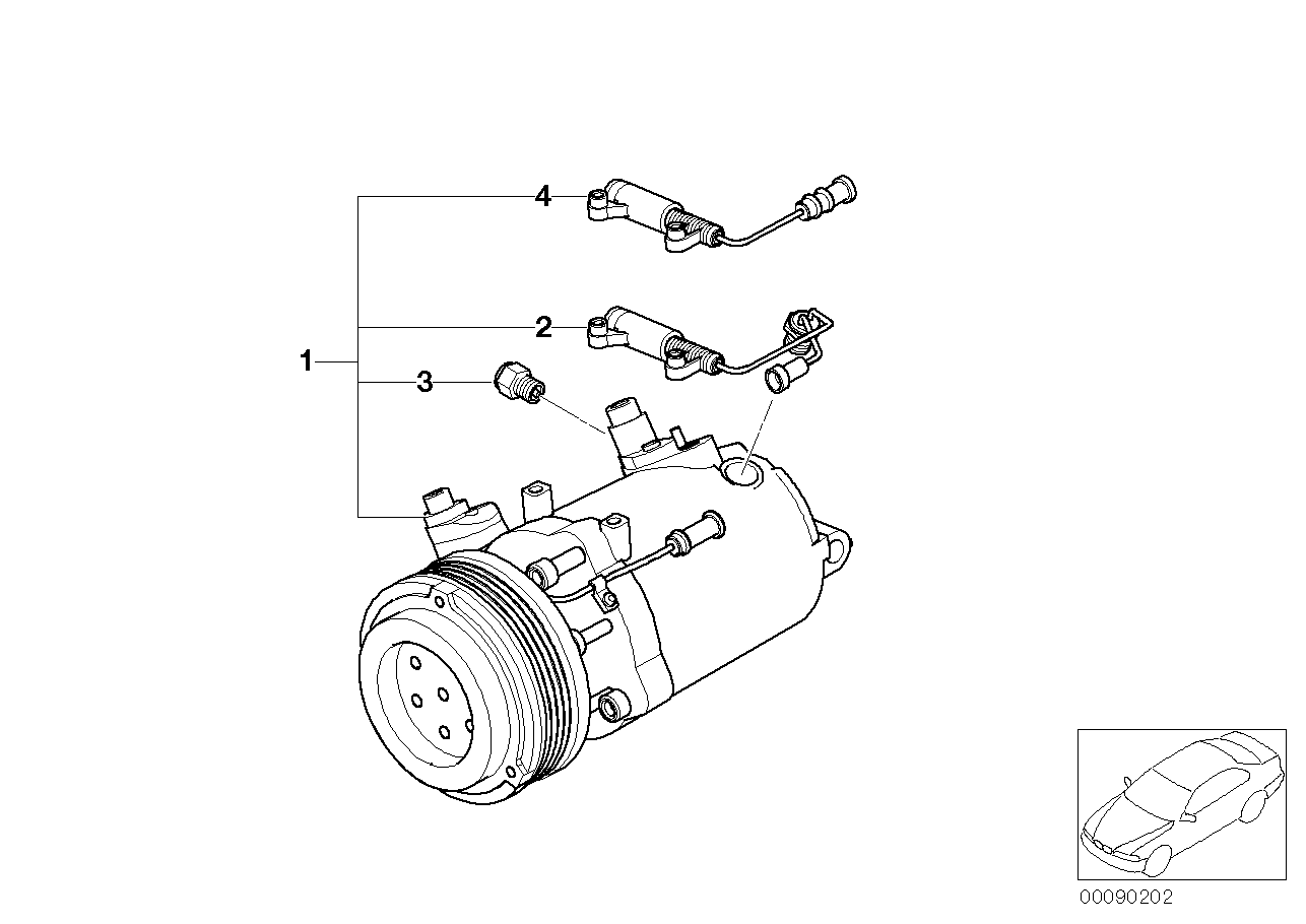 BMW 64 52 9 175 669 - Kompressori, ilmastointilaite inparts.fi