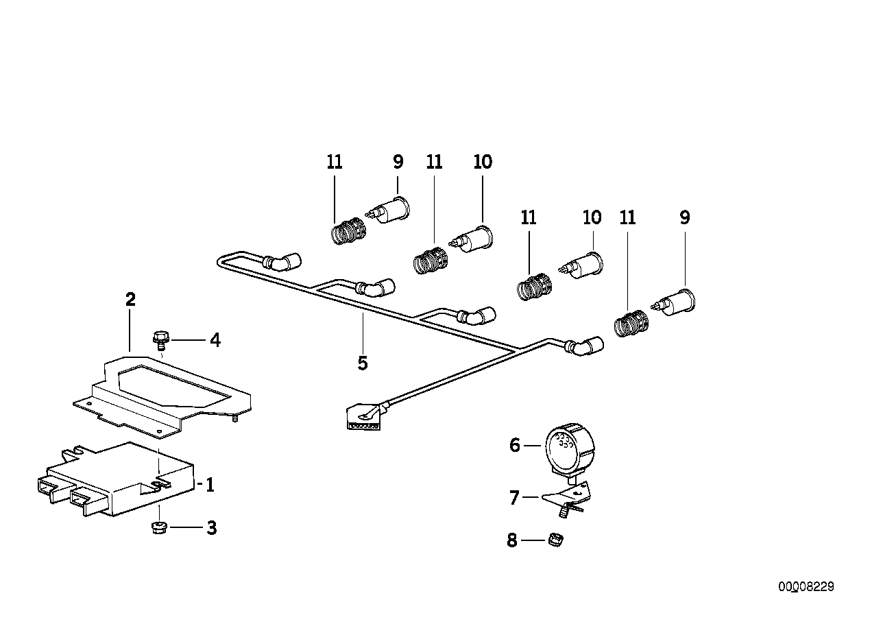 BMW 66 21 8 352 137 - Sensori, pysäköintitutka inparts.fi