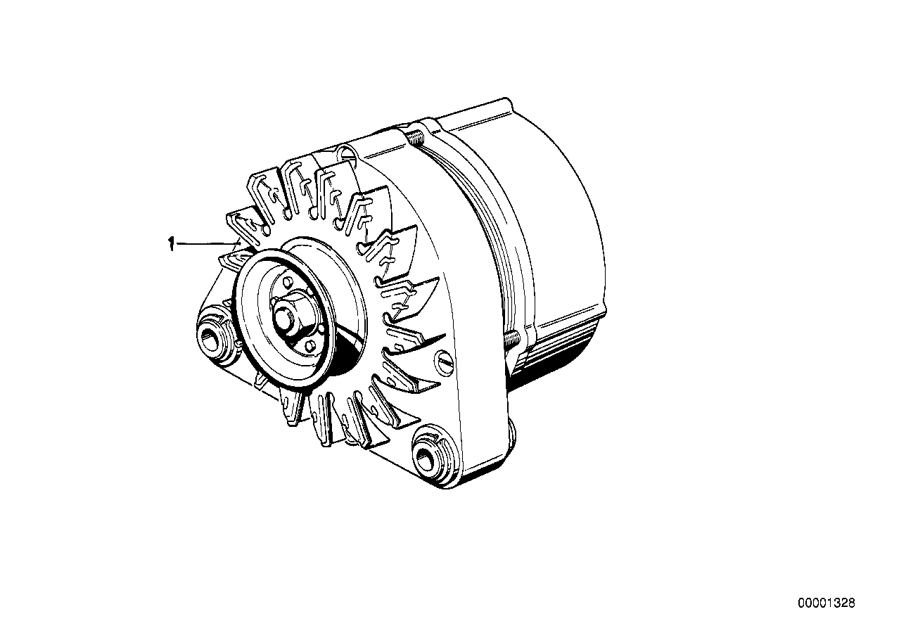 BMW 12 31 1 247 310 - Laturi inparts.fi