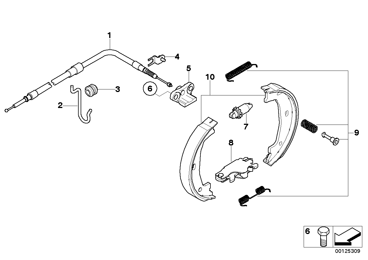 Rolls-Royce 34 41 6 761 293 - Jarrukenkäsarja, seisontajarru inparts.fi