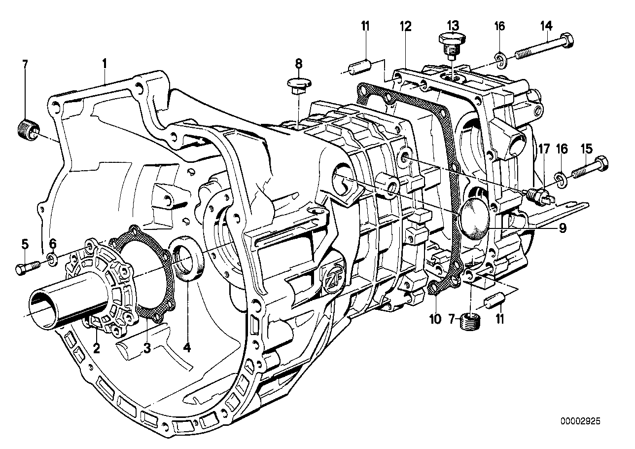 BMW 07 11 9 965 060 - Akselitiiviste, vaihteisto inparts.fi