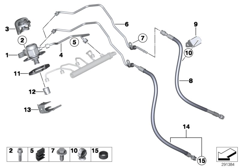 BMW 13 51 8 604 229 - Korkeapainepumppu inparts.fi