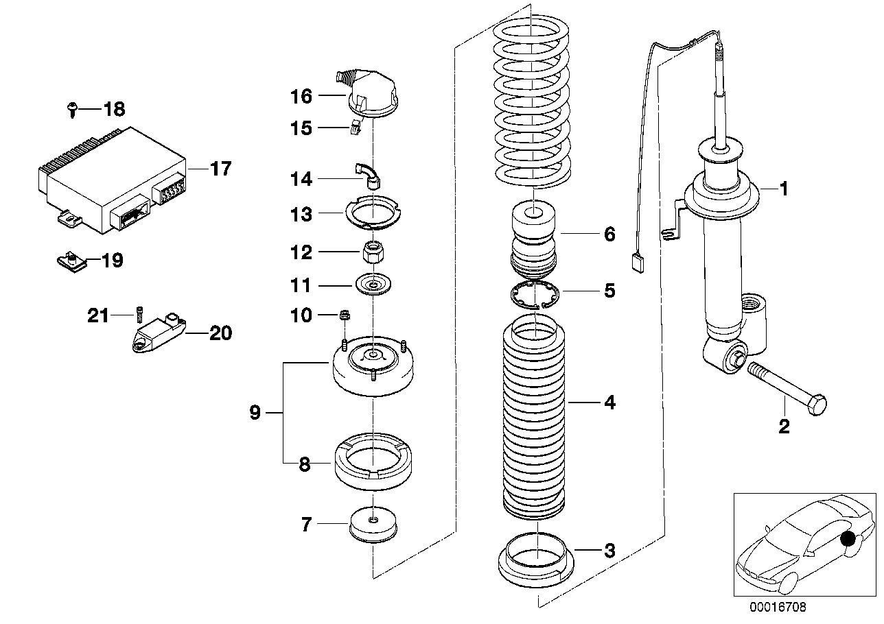 BMW 37 12 1 091 571 - Iskunvaimennin inparts.fi