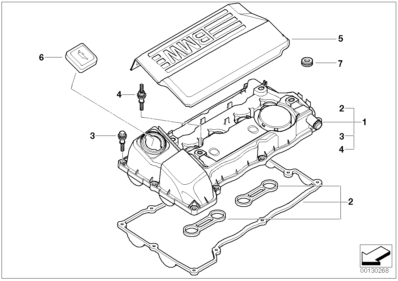 BMW 11 12 7 560 481 - Korkki inparts.fi