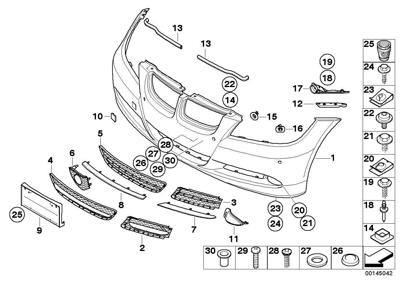 BMW 5111-7134-081 - Ritilä inparts.fi