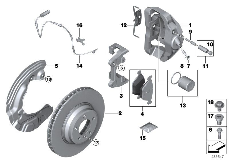 BMW 34 11 6 773 201 - Jarrusatula inparts.fi