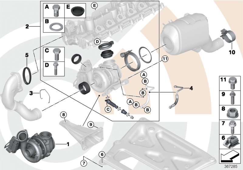 BMW 11657796312 - Ahdin inparts.fi