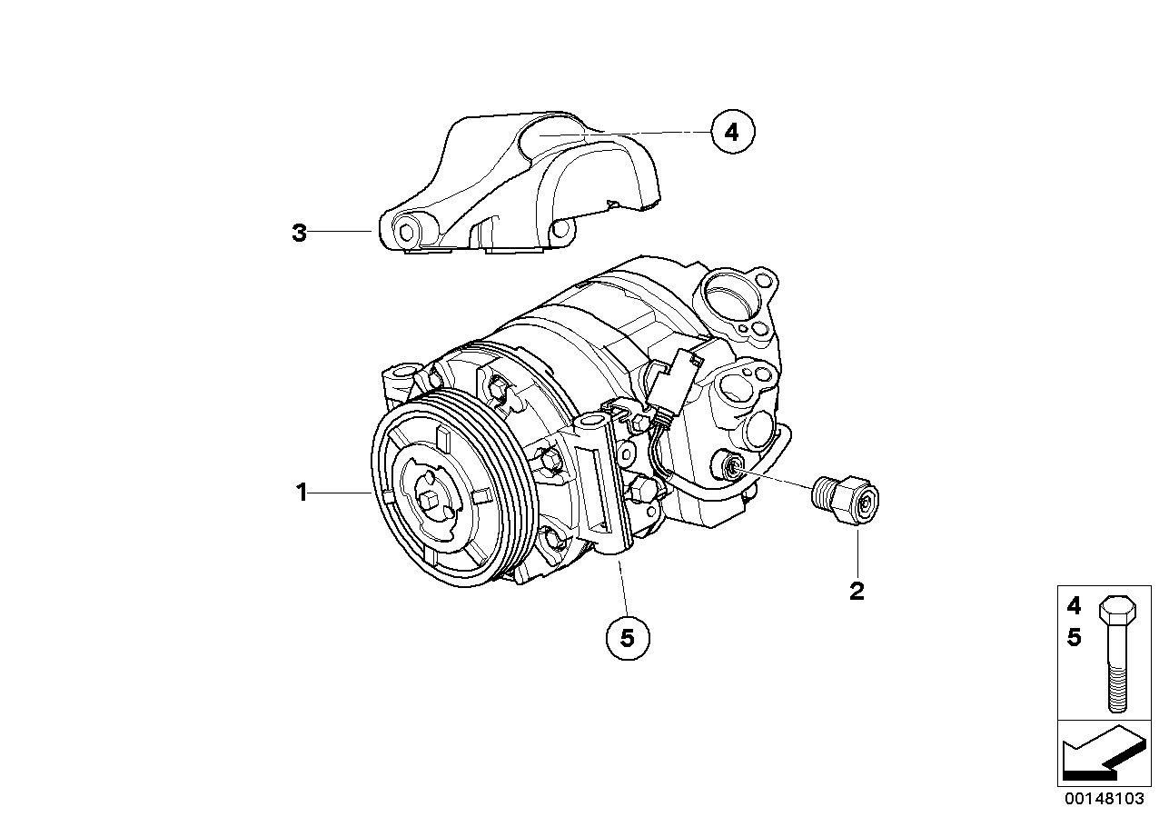 BMW 64 52 6 924 792 - Kompressori, ilmastointilaite inparts.fi