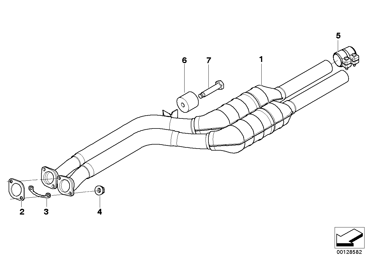 Hyundai 18107502346 - Flat gasket inparts.fi