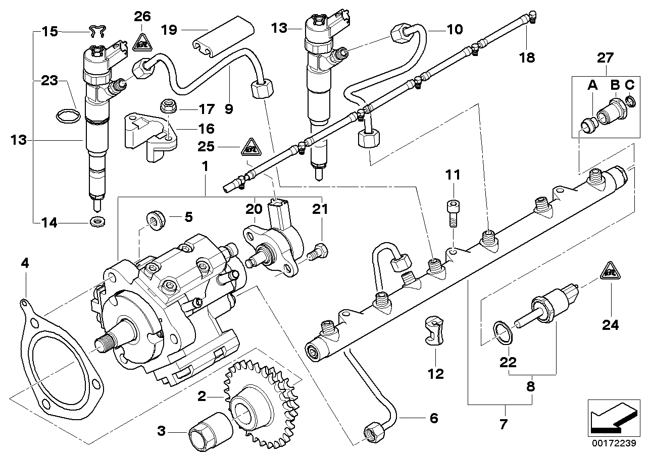 BMW 13517787537 - Paineensäätöventtiili, Common-Rail-järjestelmä inparts.fi